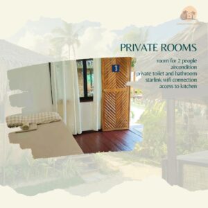 siargao tropics private rooms